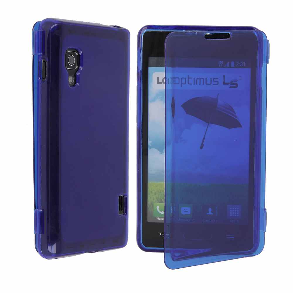 Telef Acc Funda Jelly Case Ultra Lg L5ii Azul